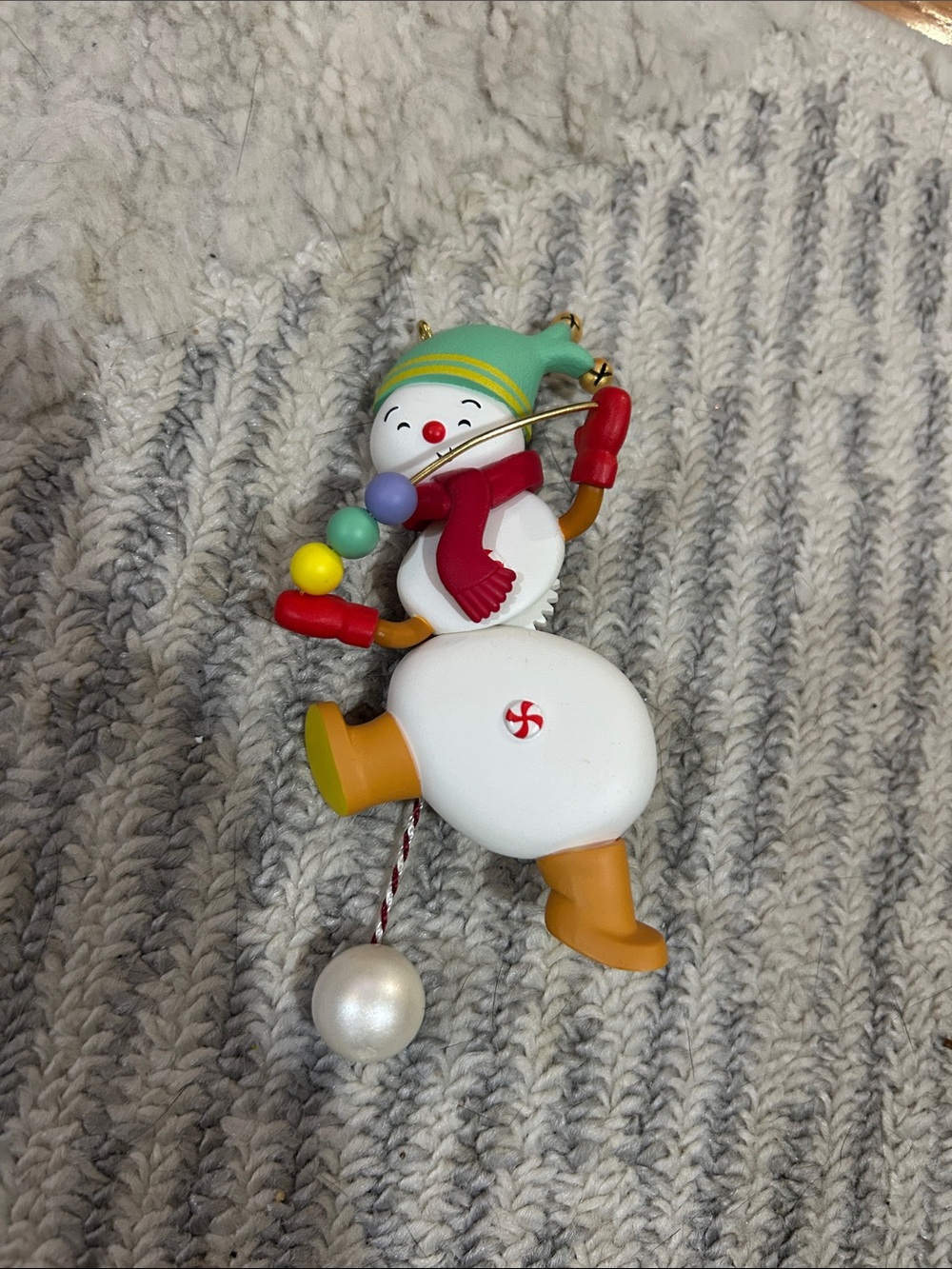 Snowman Colorful Ornament